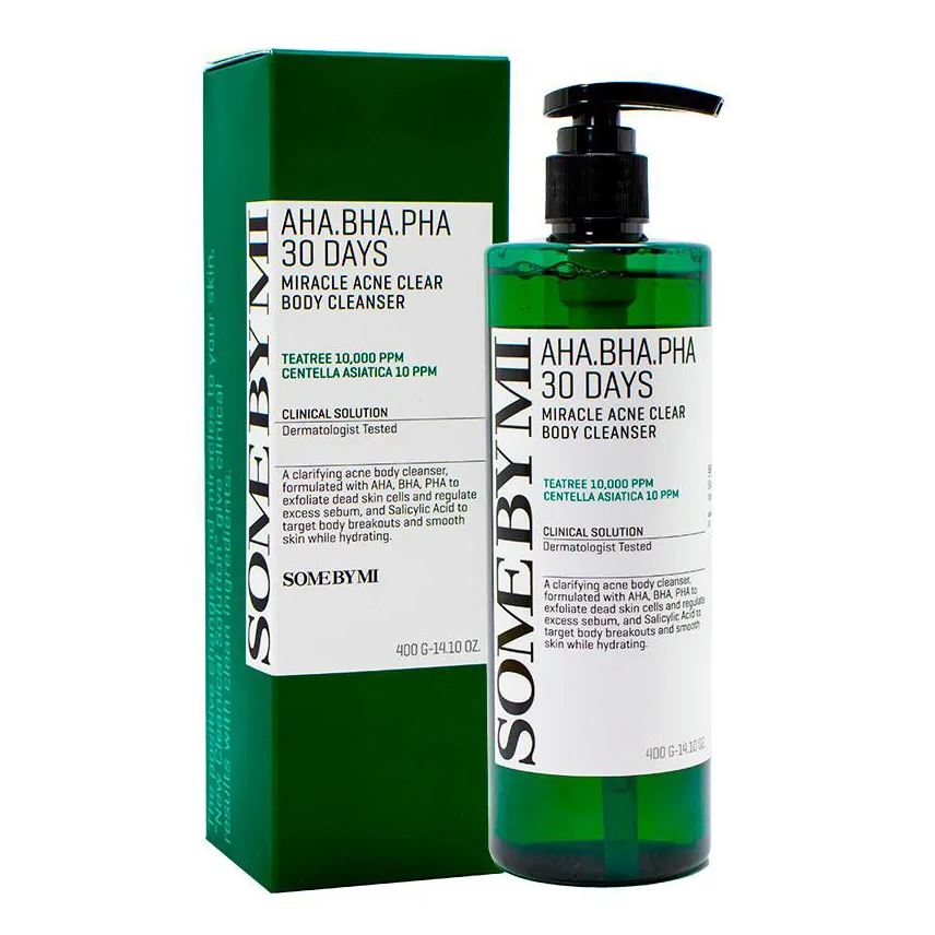 Some By Mi Sabonete Líquido Corporal Miracle Acne Clear Body Cleanser 400g