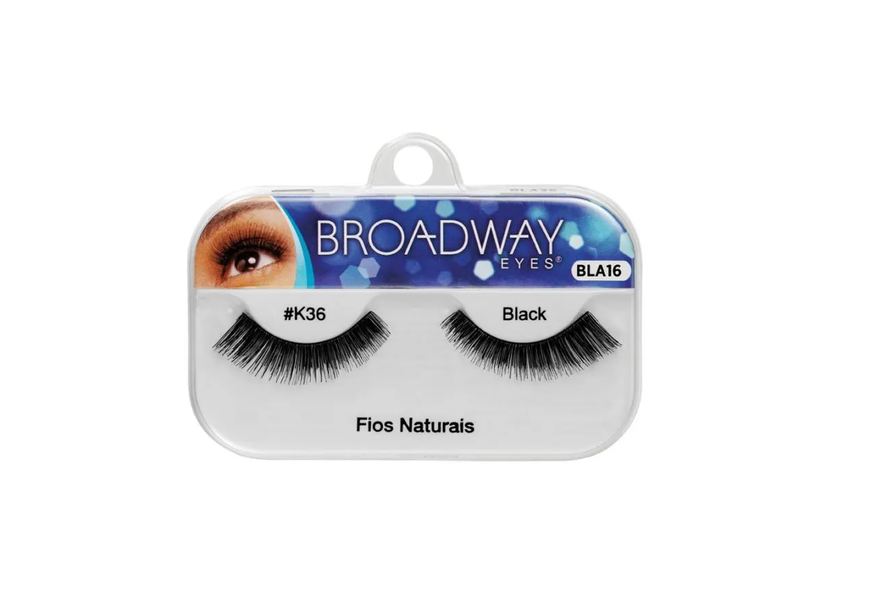 Broadway Cílios Postiços Fios Naturais K36