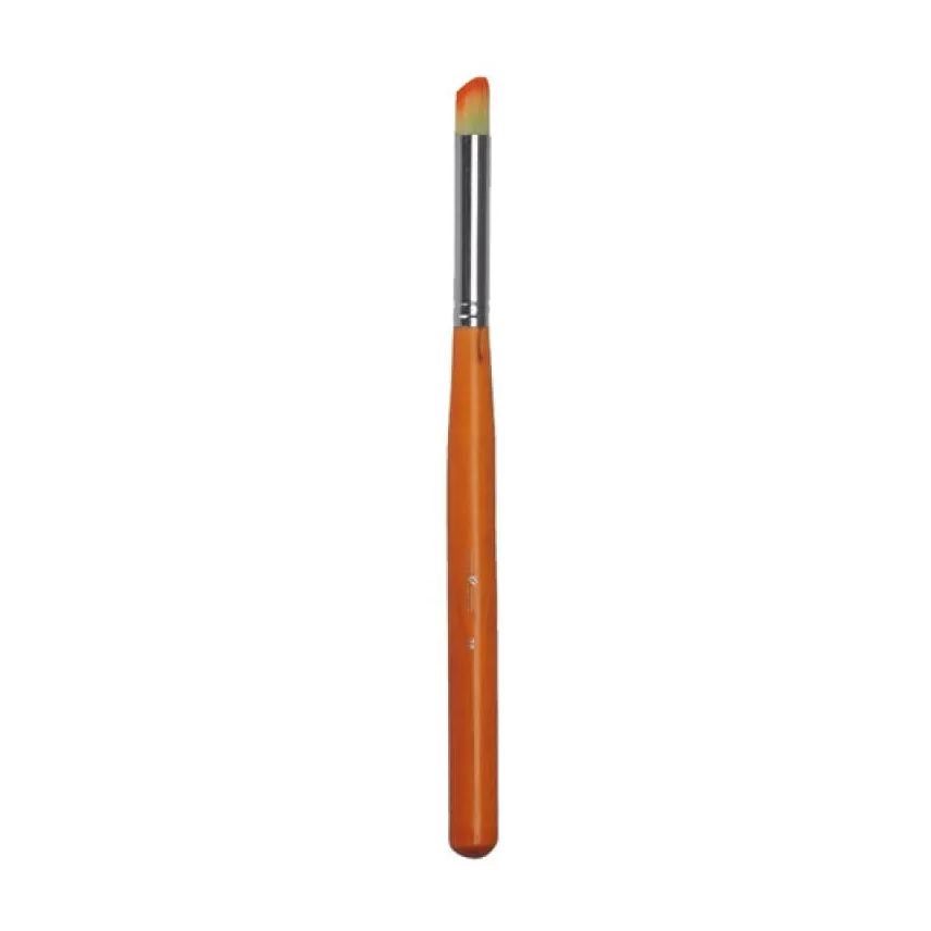 Klass Vough Pincel para Esfumar Redondo E Chanfrado Brown Line 28