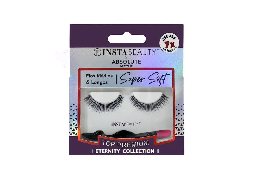 Absolute New York Cílios Postiços Super Soft Garnet 303 - X Instabeauty