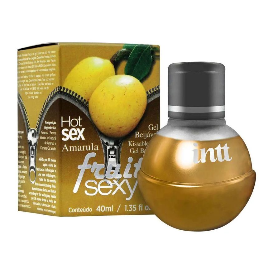 Intt Cosméticos Gel Beijável Fruit Amarula