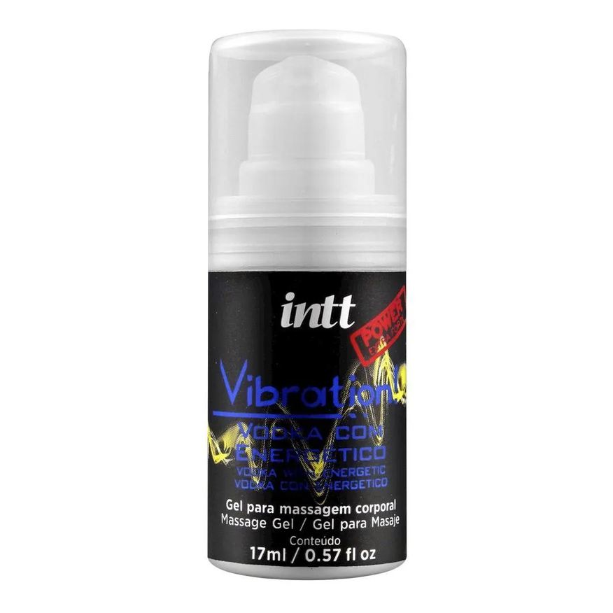 Intt Cosméticos Gel Vibration Power Vodka com Energético