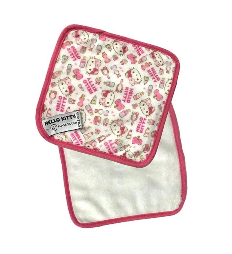 Klass Vough Toalha Demaquilante Hello Kitty