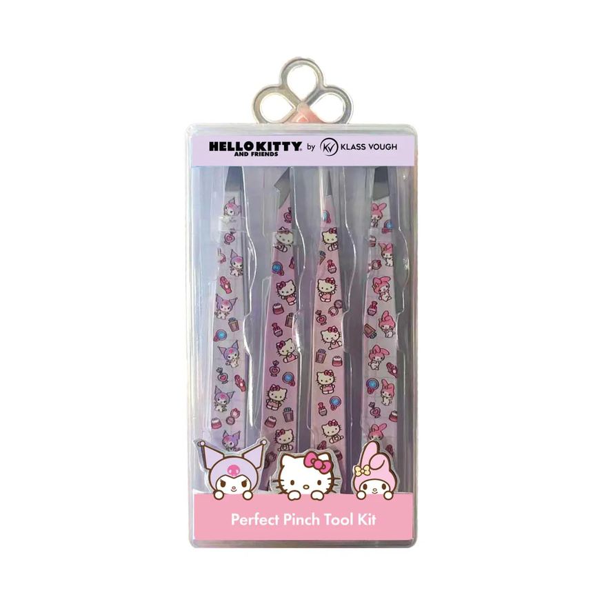 de Kit Pinças Estampadas C/4 Hello Kitty - Klass Vough