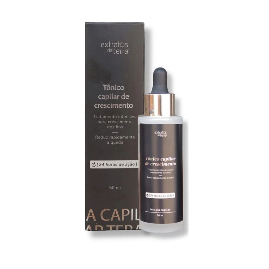 Extratos da Terra Tonico de Crescimento Capilar 50ml