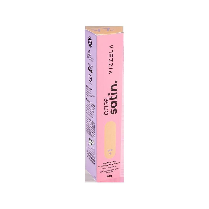 Vizzela Base Líquida Satin Cor 04