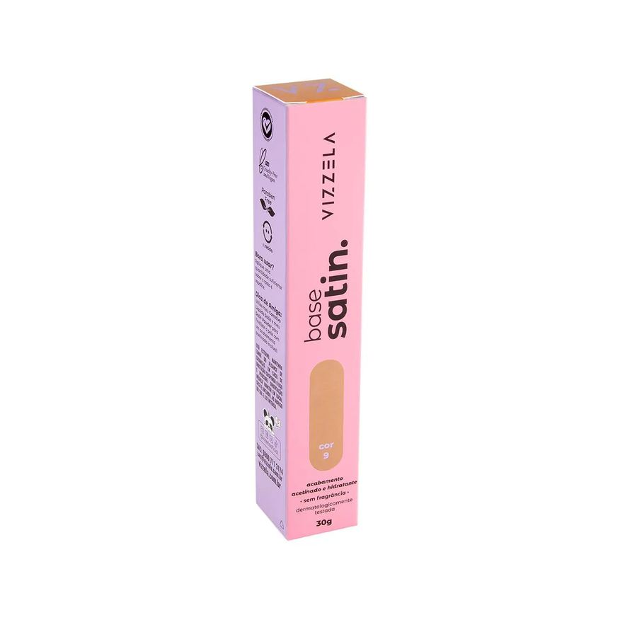 Vizzela Base Líquida Satin Cor 09