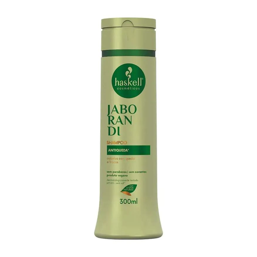 Haskell Shampoo Jaborandi Antiqueda 300ml- Cosméticos