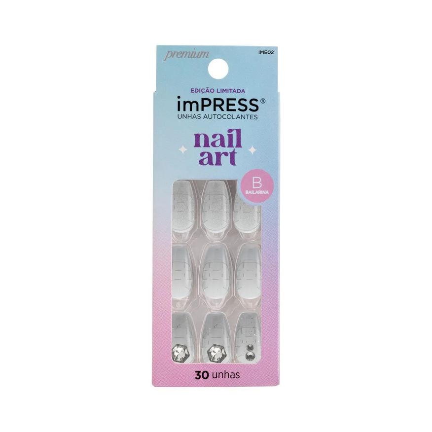 Kiss New York Unhas Decoradas Nail Art Premium Autocolante Legacy
