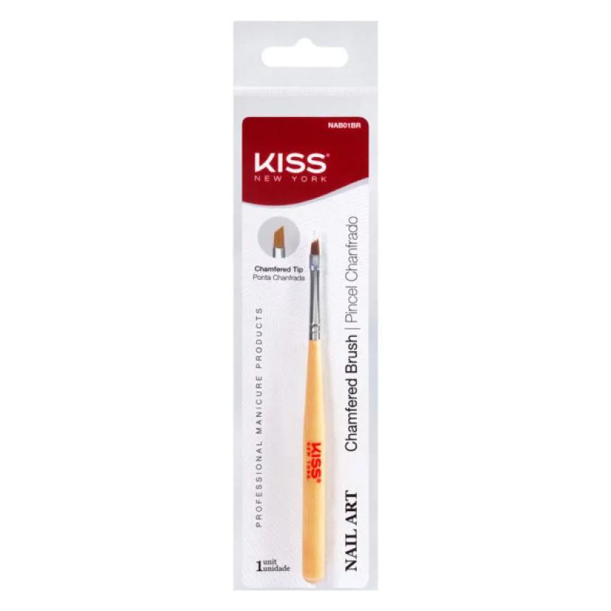 Kiss New York Pincel Nail Art Chanfrado