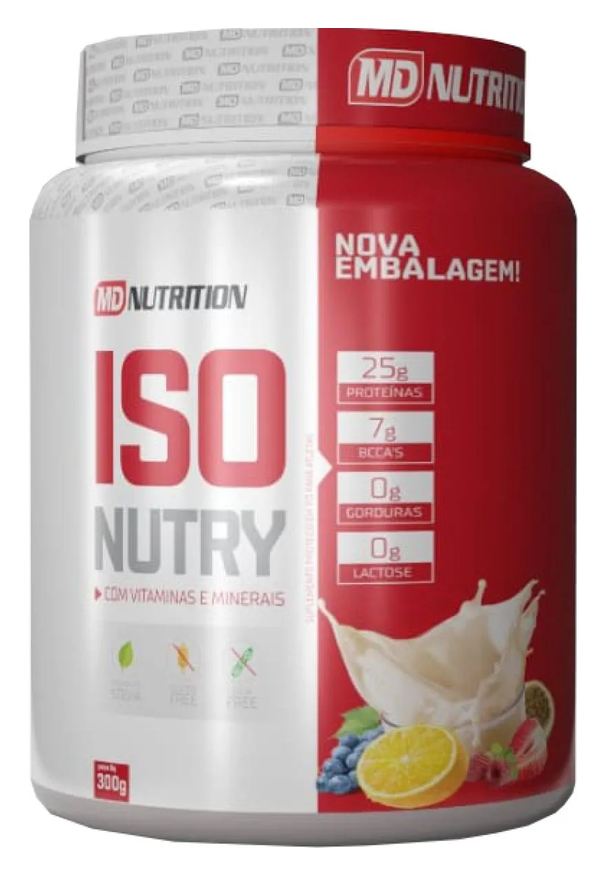 Natural Weather Iso Nutry Whey Isolado - sem Sabor 900g