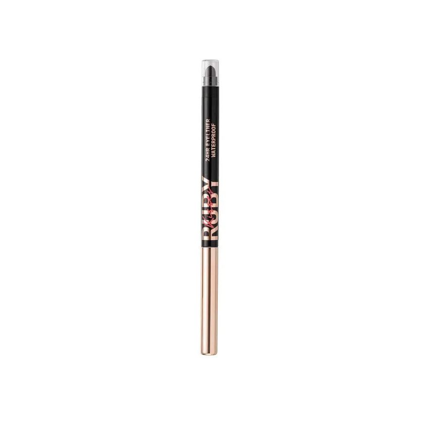 Ruby Kisses Lápis Retrátil em Gel À Prova D´água - Preto