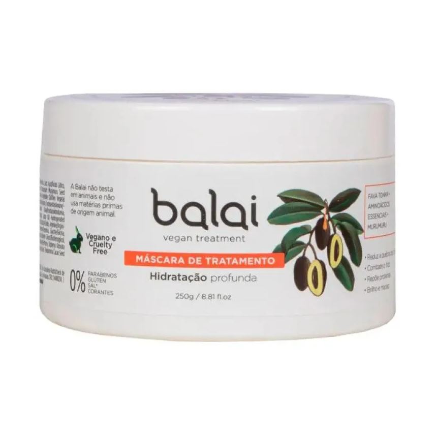 Balai Máscara de Tratamento Hidratação Profunda Fava Tonka 250g