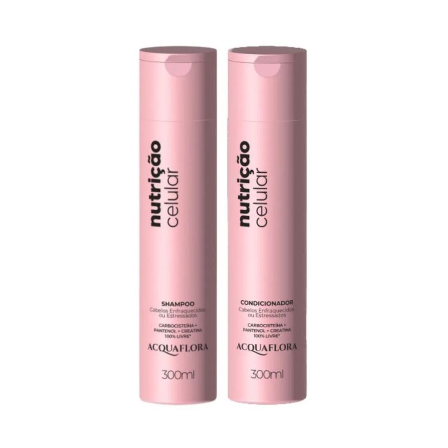 Acquaflora Shampoo + Condicionador Nutrição Celular 300ml