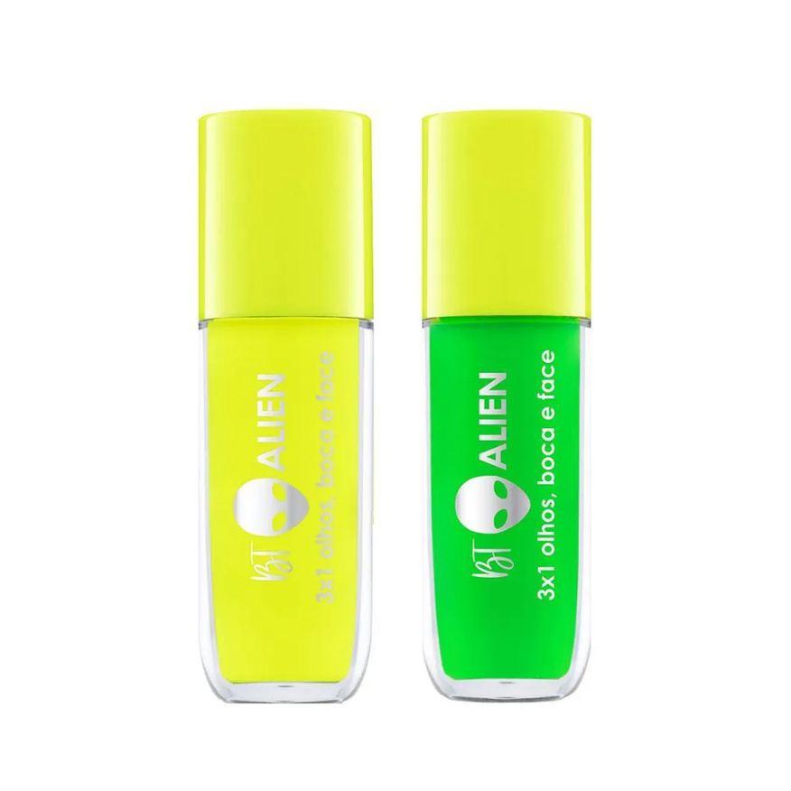 Bruna Tavares Kit Sombra Liquída 3x1 Et Alien com 2 5ml