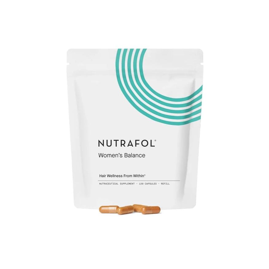Nutrafol Vitamina para Cabelo Mulheres Women Balance, 120 Cápsulas, 30 Dias de Suprimento