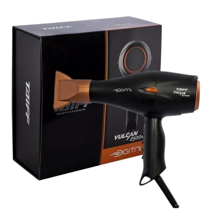 Taiff Secador Profissional Vulcan 2500w Digital 127v