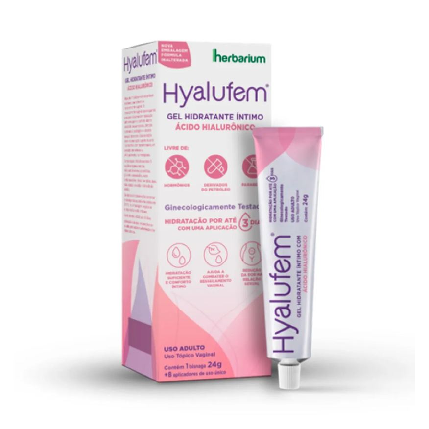 Hyalufem Gel Hidratante Intravaginal com 24g