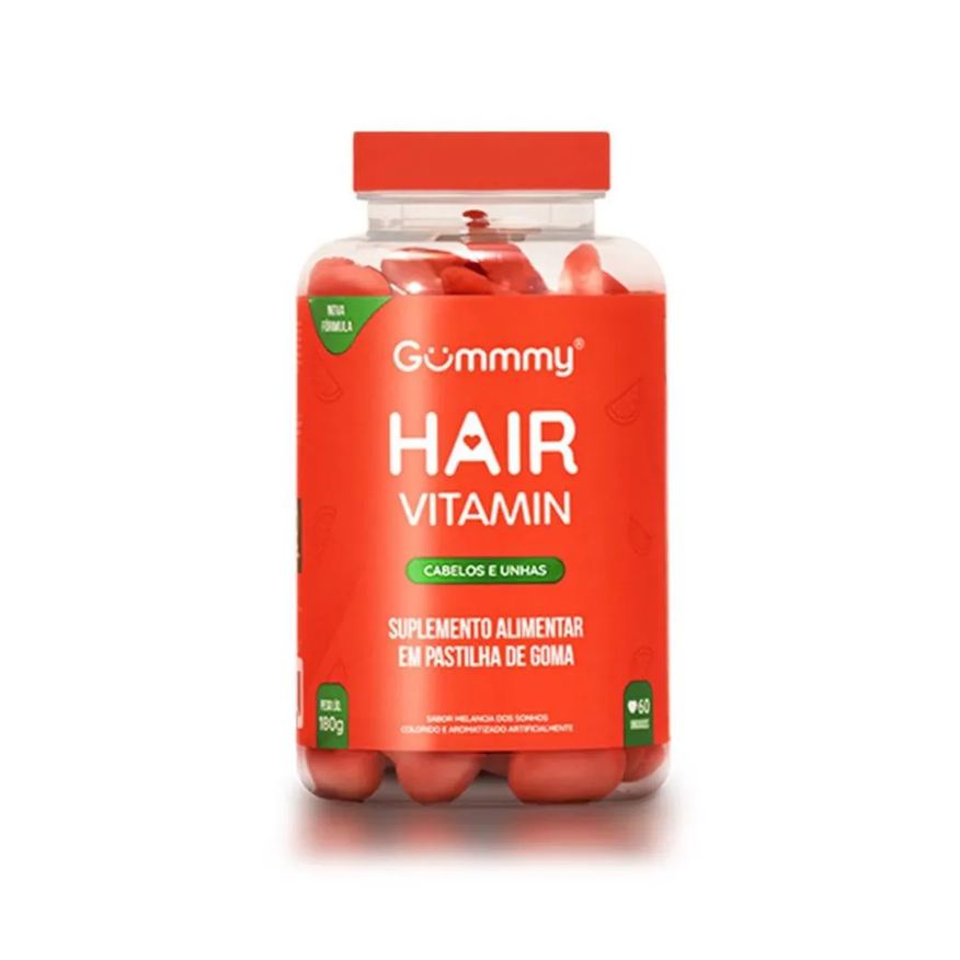 Gummy Gummmy Hair Vitamin (60 Gomas) - Sabor: Melancia