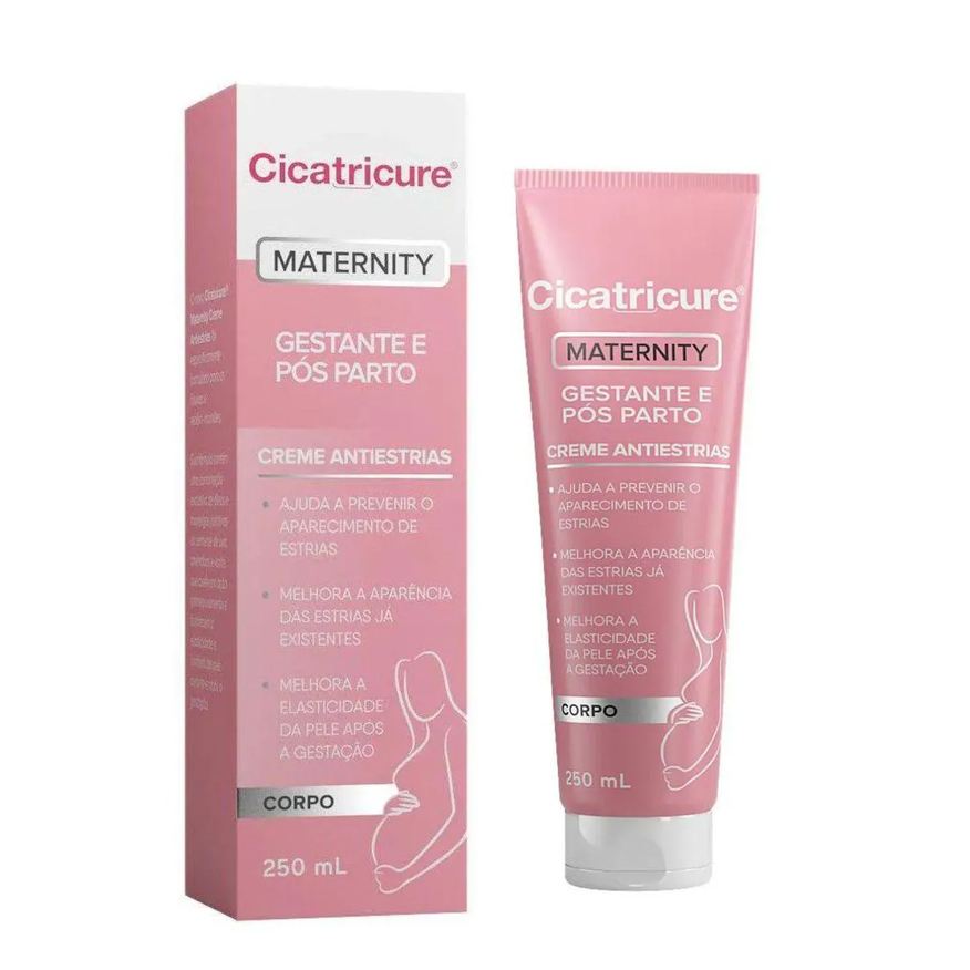 Genomma Cicatricure Creme Maternity Antiestrias 250g Grávidas e Pos Parto