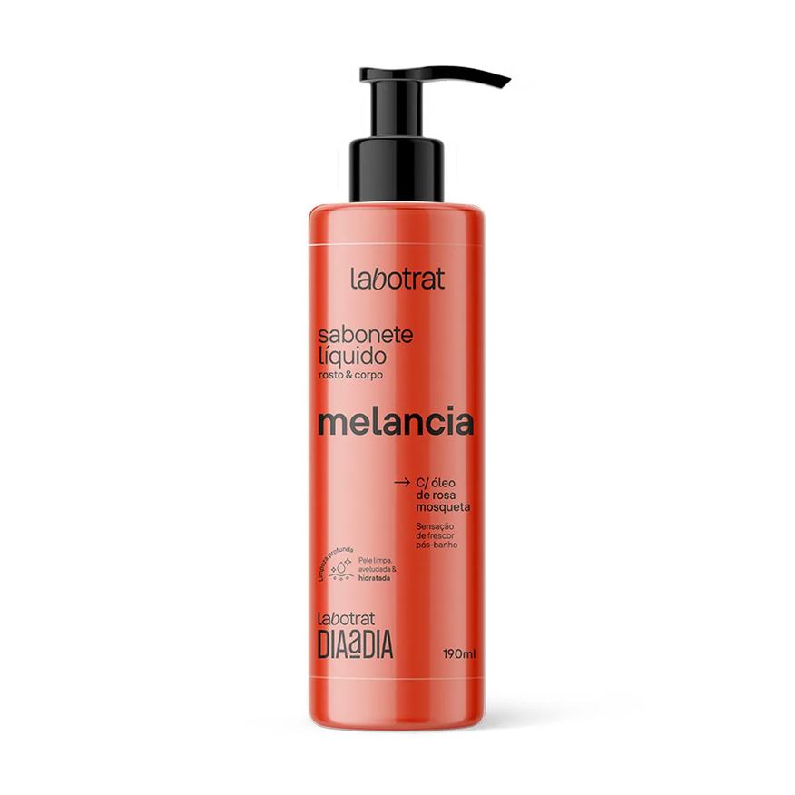 Labotrat Sabonete Líquido Rosto e Corpo Dia a Dia Melancia 190ml
