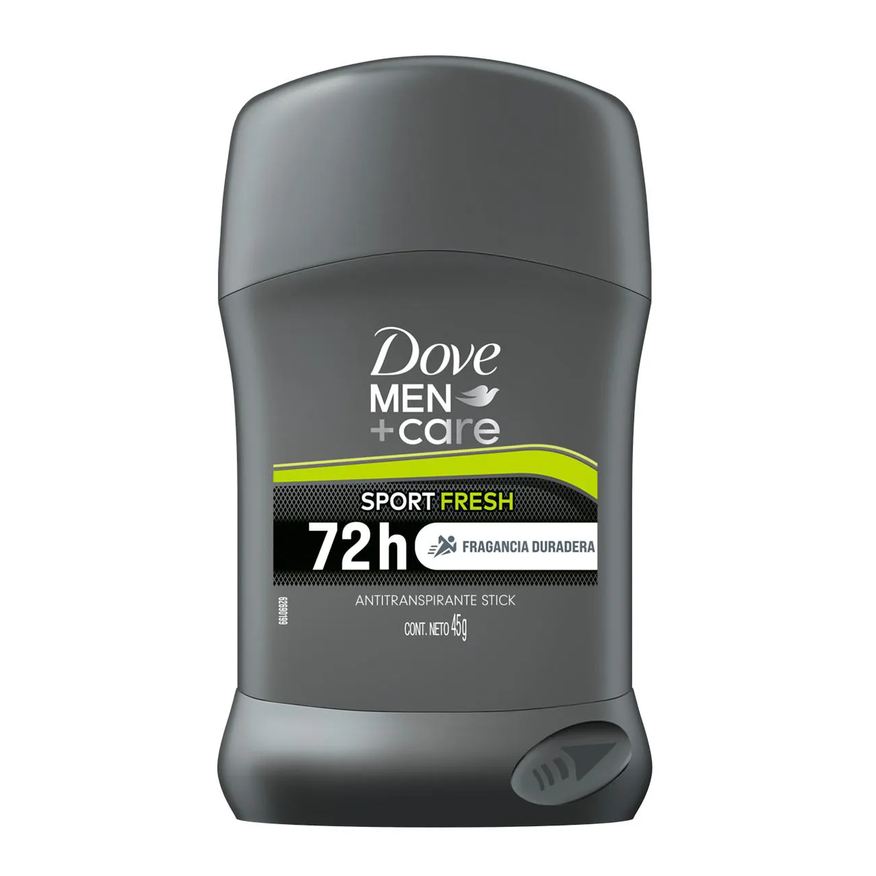 Dove Desodorante em Barra Men +Care Sport Fresh 72h Antitranspirante 45g