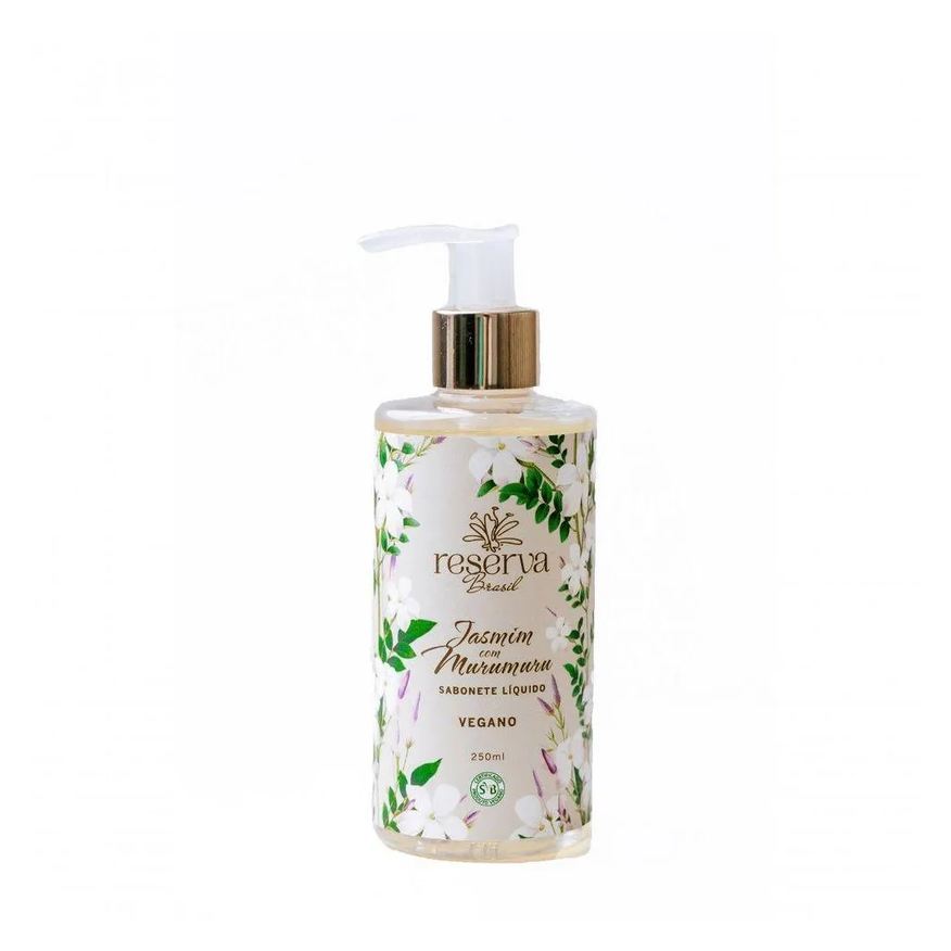 Reserva Brasil Sabonete Líquido Vegano Jasmim com Murumuru 250ml