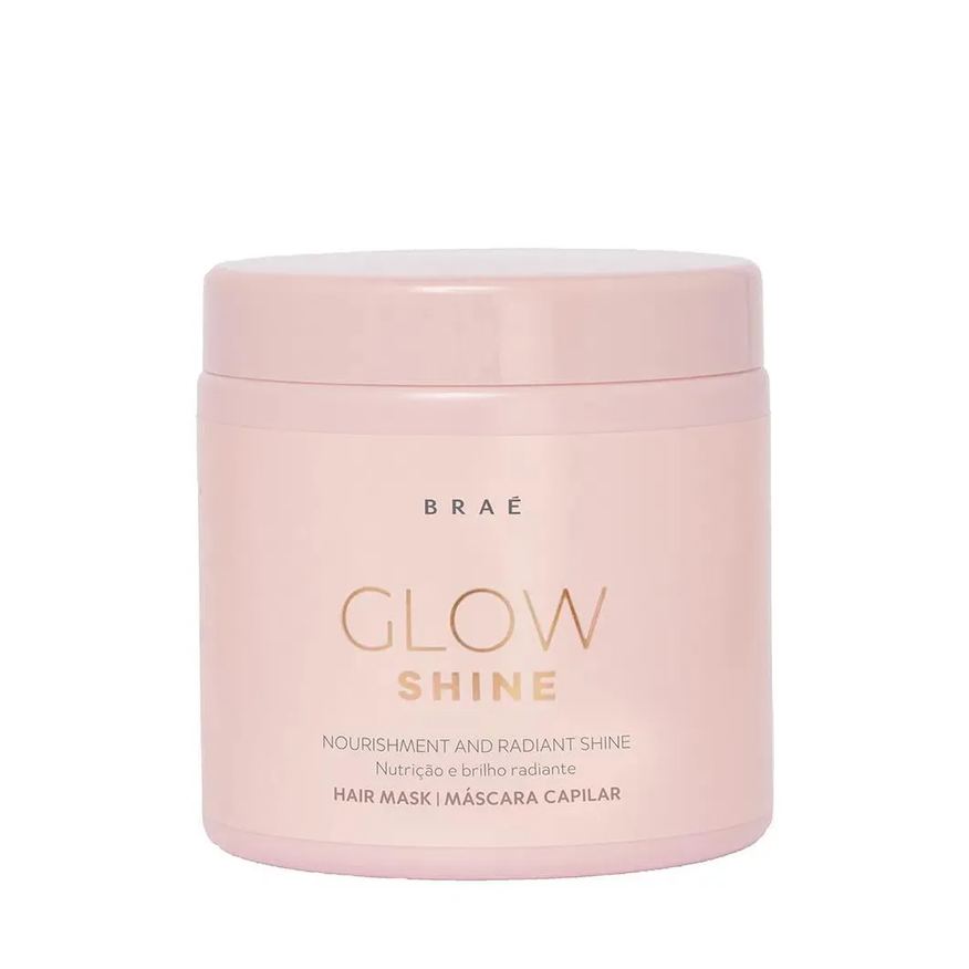 Braé Máscara de Nutrição Glow Shine 500g - Brilho Radiante