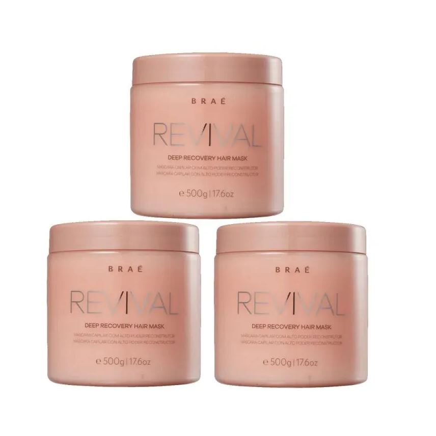 Braé Kit Revival - 3 unidades Máscaras 500g