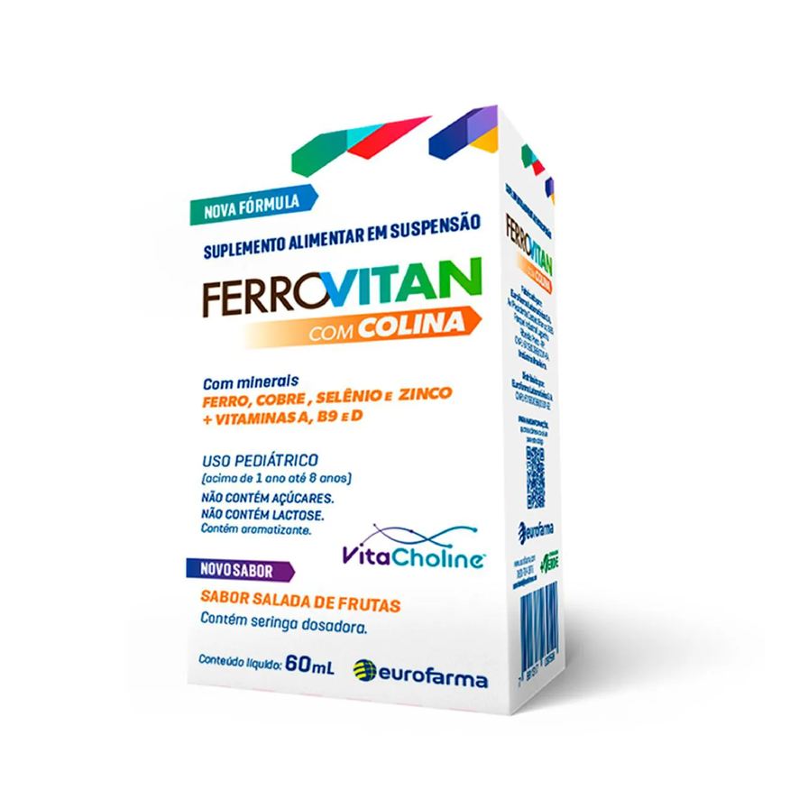 Ferrovitan Polivitamínico Salada de Frutas 60ml
