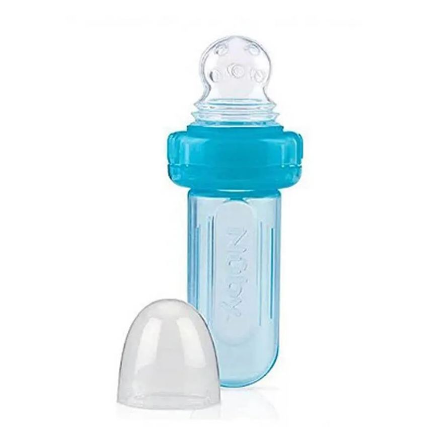 Nuby Alimentador de Silicone Azul - Nûby