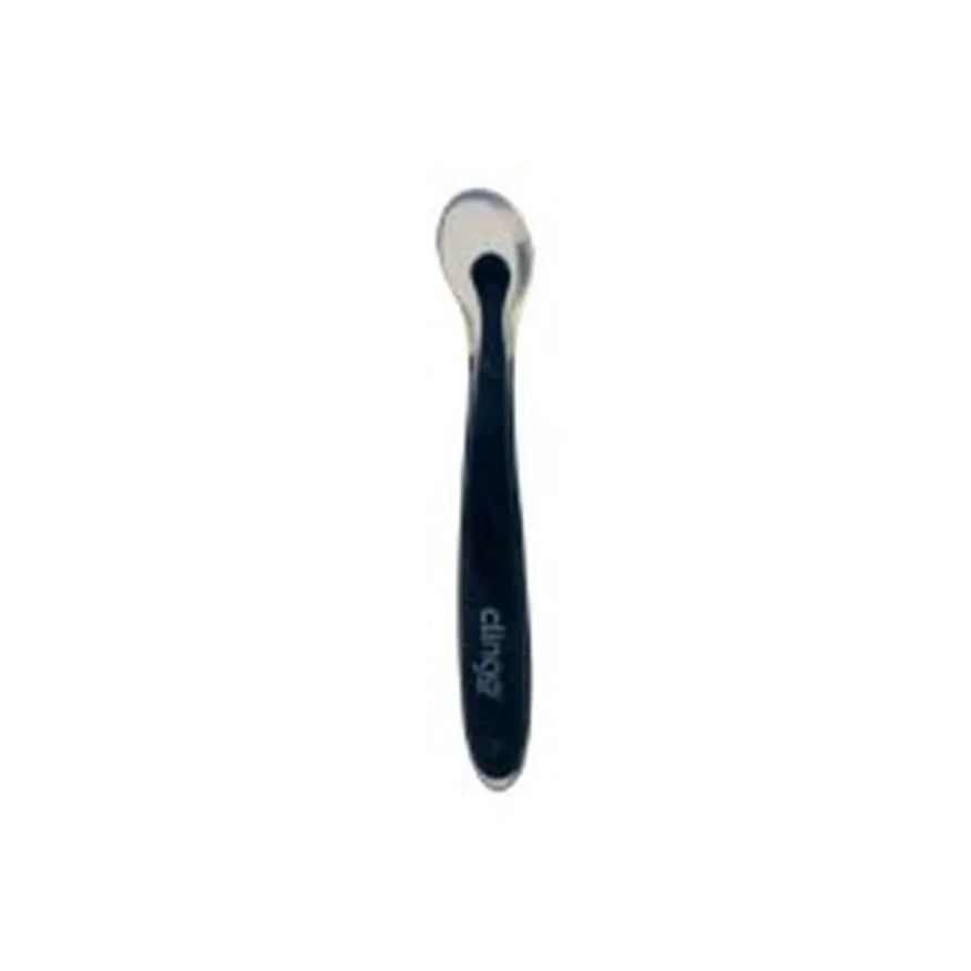 Clingo Colher Silicone Premium Colors Marinho 2un