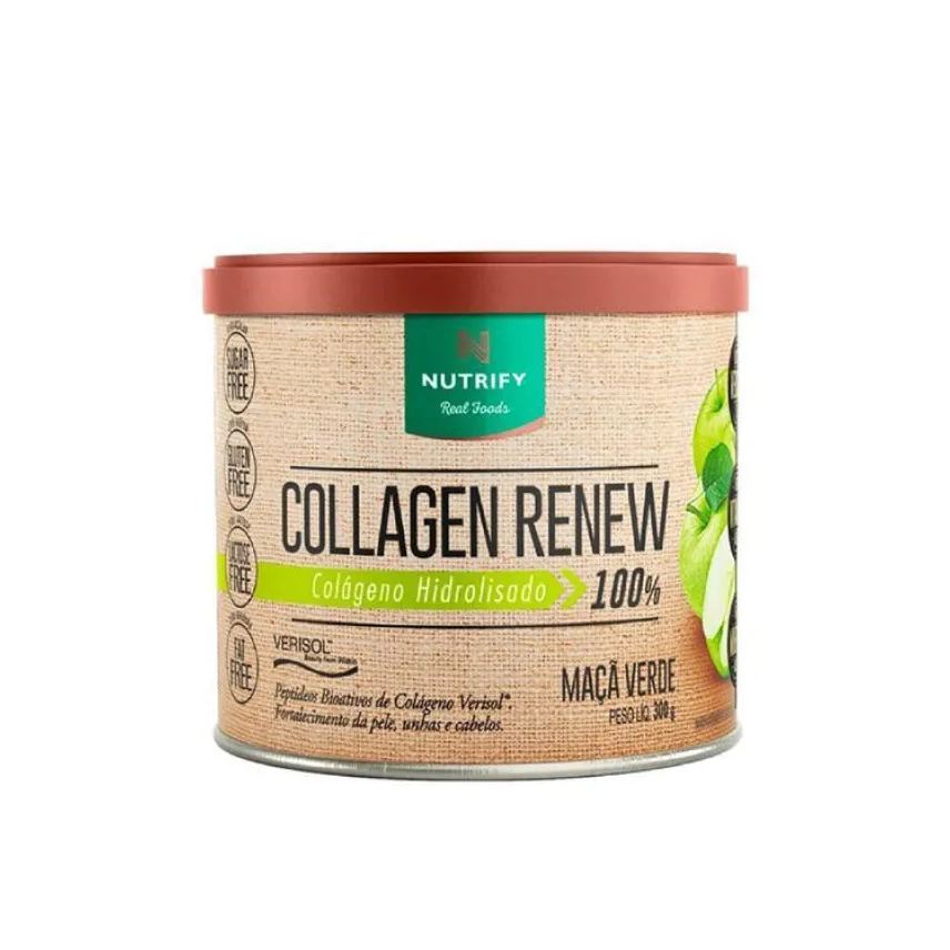 Nutrify Collagen Renew Verisol (300g) - Sabor: Maçã Verde
