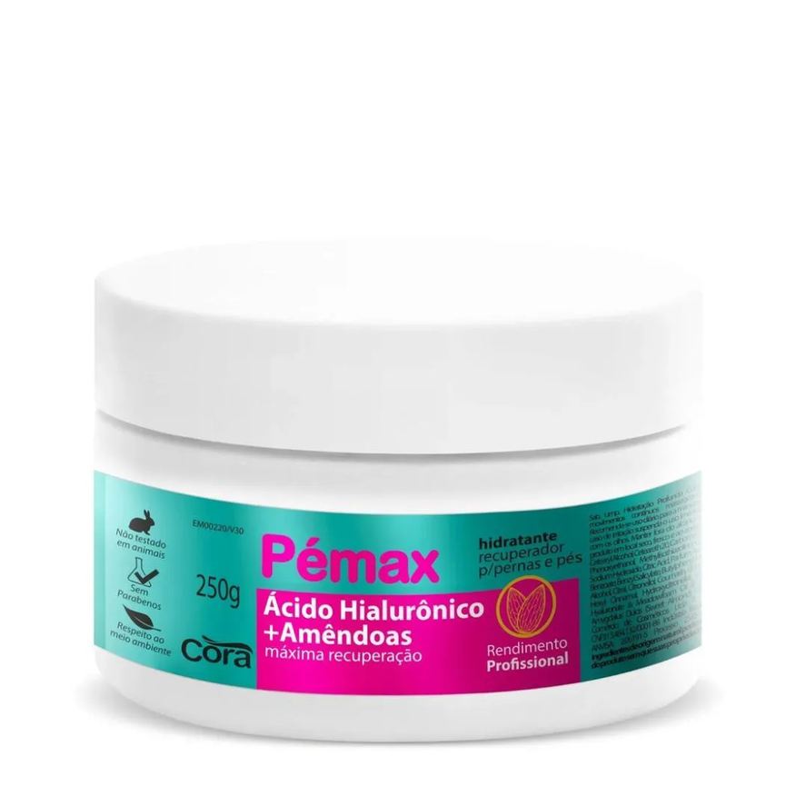 Cora Pemax Acido Hialuronico+ Amendoas Pote 250g