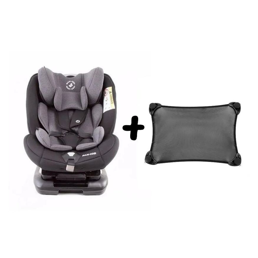 Maxi-cosi Cadeirinha de Carro Jasper 0 a 36kg Authentic Black + Protetor Solar Stretch