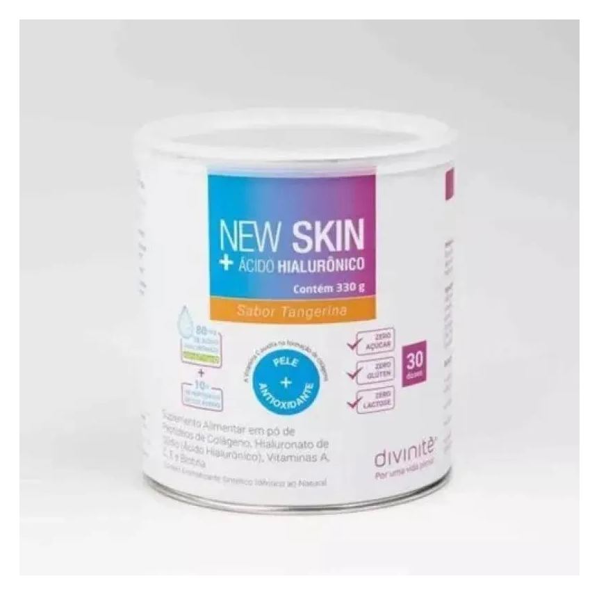 divinitè Vitamina New Skin Ácido Hialurônico Tangerina New Skin Ácido Hialurônico 330g