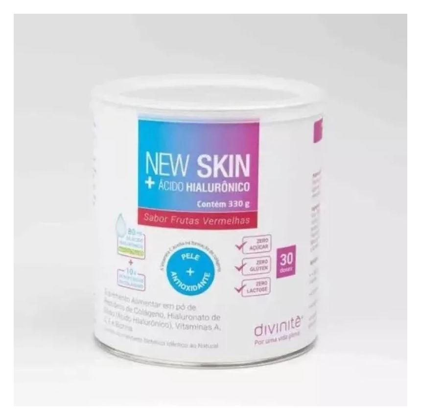 divinitè Vitamina New Skin Ácido Hialurônico Frutas Vermelha