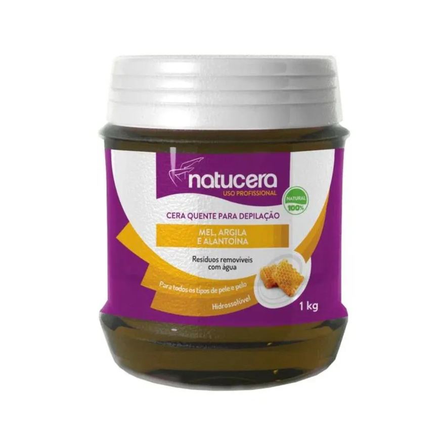 Natucera Cera Quente Mel para Depilação 1kg – Natucera