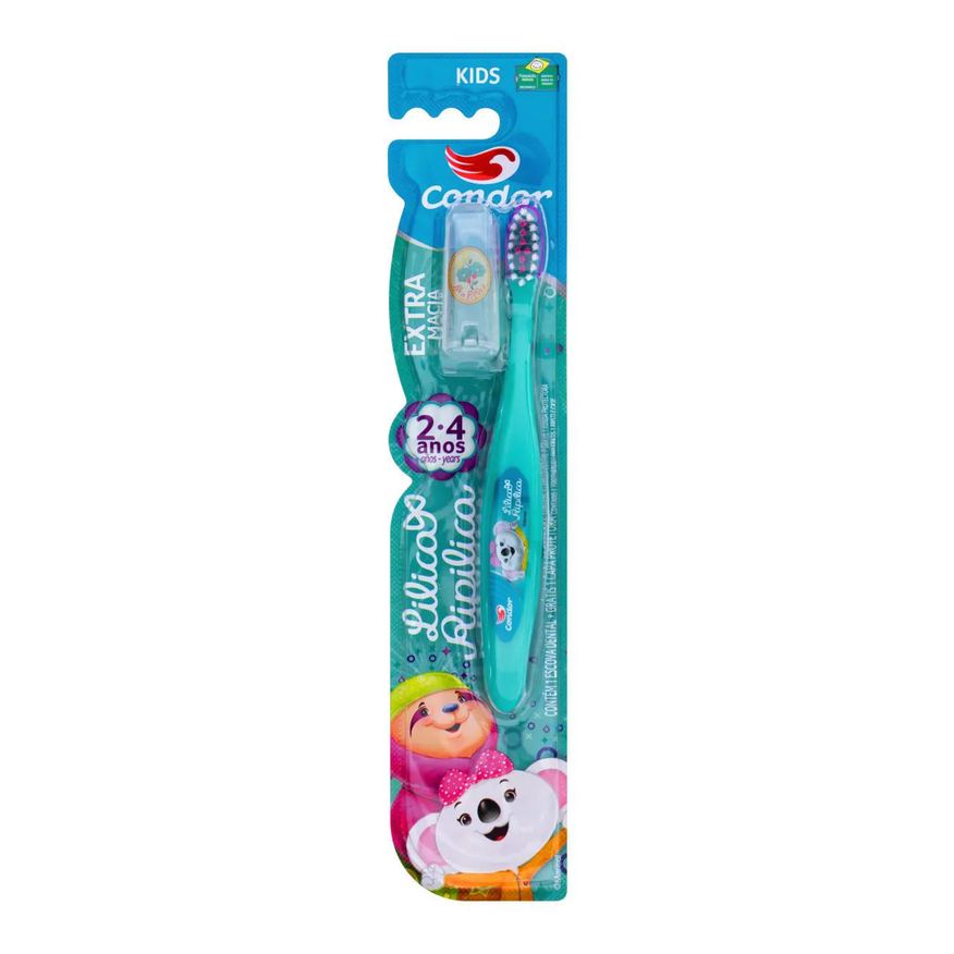 Condor Escova Dental Extramacia Lilica Ripilica Cabeça P