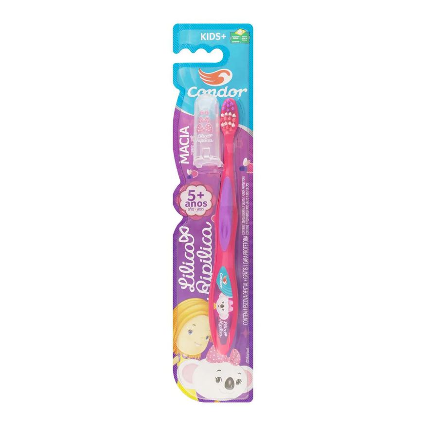 Condor Escova Dental Macia e Suave Lilica Ripilica P