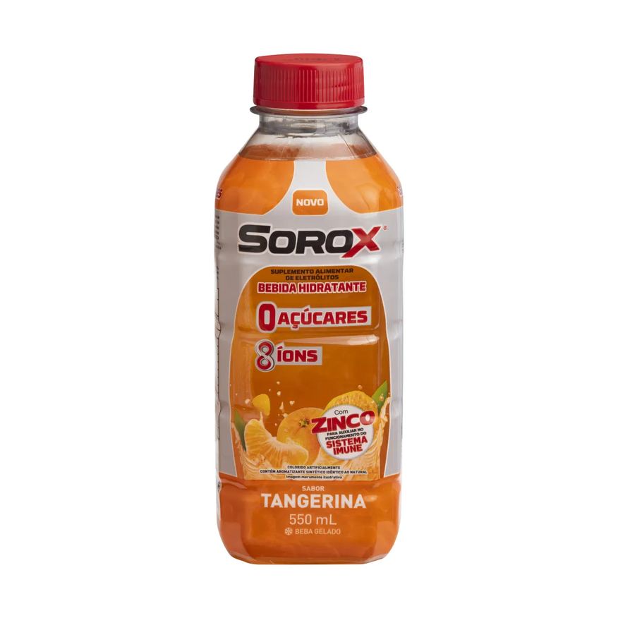 Sorox Isotônico Tangerina 550ml