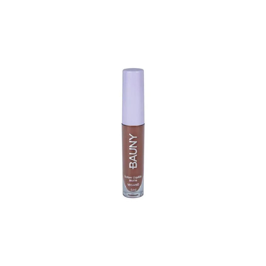 Bauny Batom Líquido Efeito Matte Cosméticos Cor 030 5ml