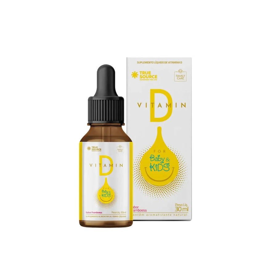 True Vitamin D Baby & Kids 30ml Multivitamínico Líquido Truesource