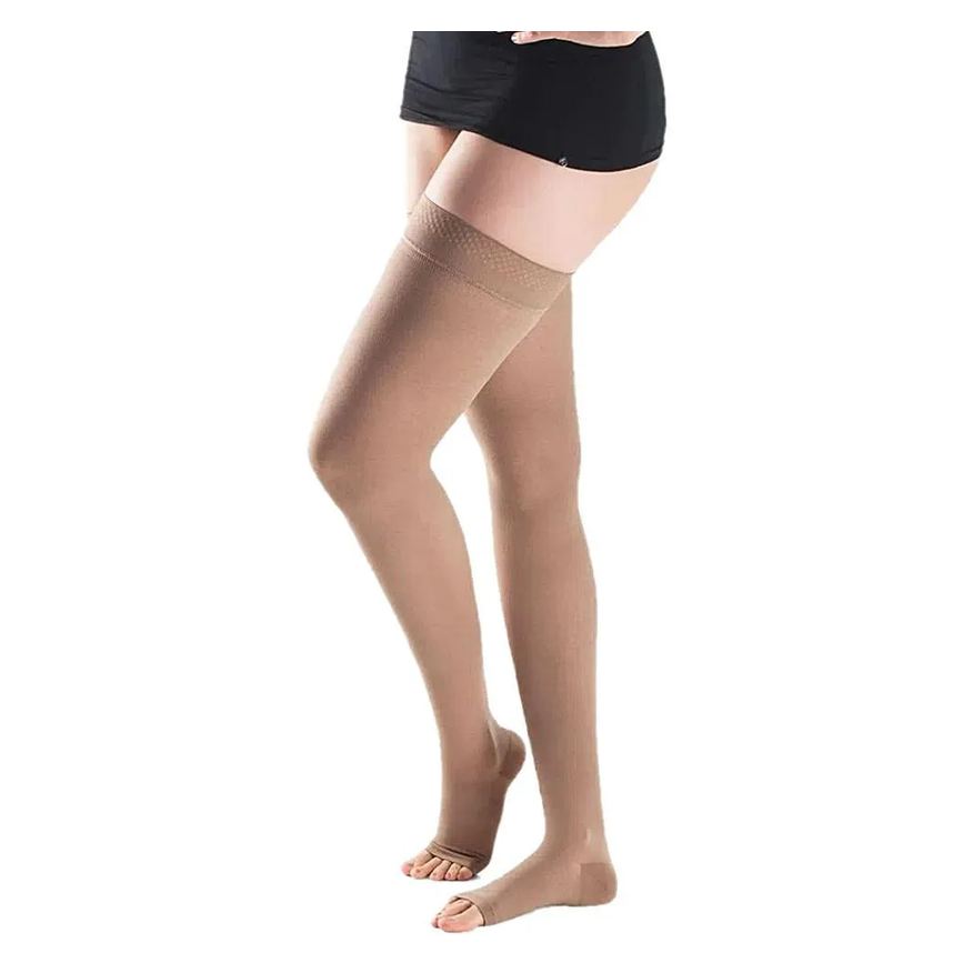 Sigvaris Meia 7/8 Basic 20-30mmhg Aberta Natural Tam M3