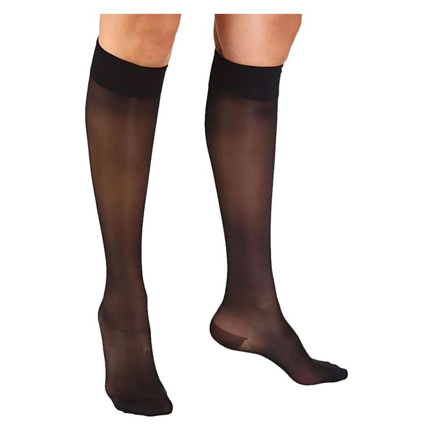 Sigvaris Meia 3/4 Audace 15-20mmhg Preto Fechada P