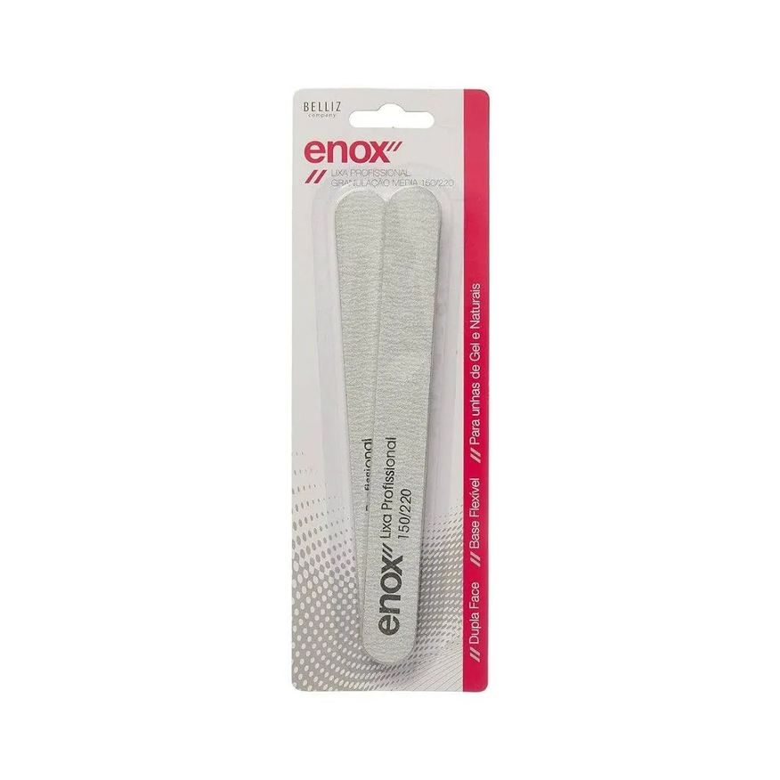 Enox Lixa para Unhas Profissional Granu Média