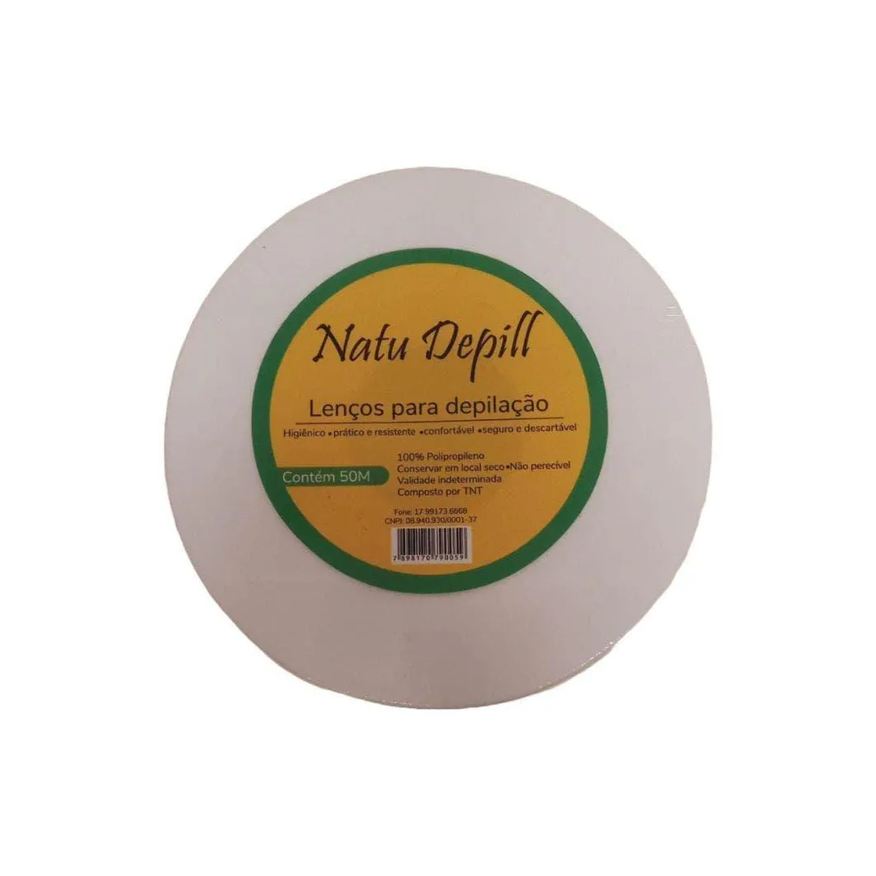 Natu Depill Lenço para Depilação Depille 50M.