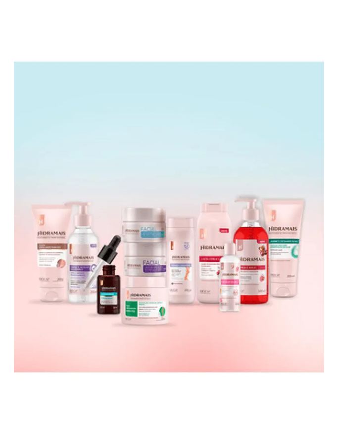 Hidramais Kit Banho Revitalizante Cereja e Avelã: Sérum Niacinamida + Sabonete Micelar