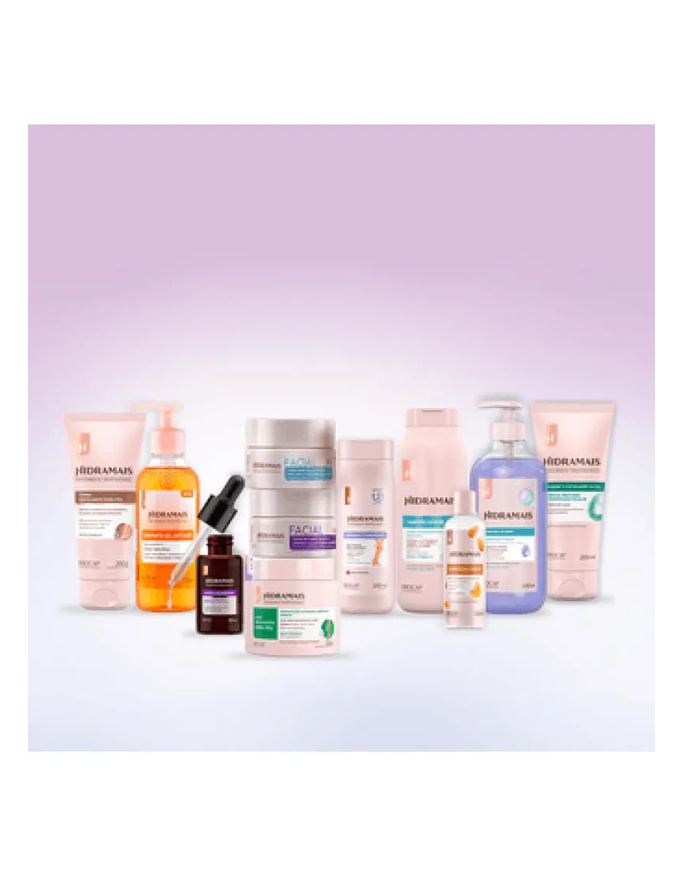 Hidramais Kit Banho Suavidade: Perfume de Bebê + Ácido Hialurônico + Sabonete Antiacne