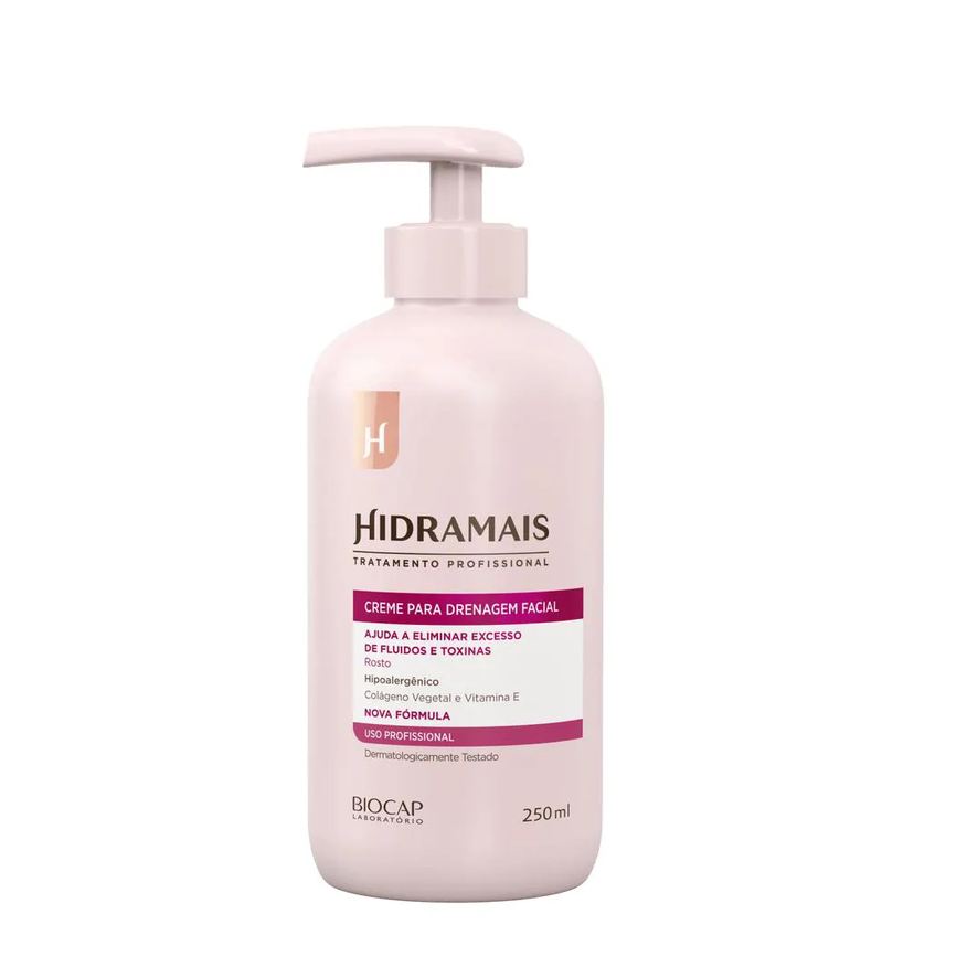 Hidramais Creme Para Drenagem Facial 250ml